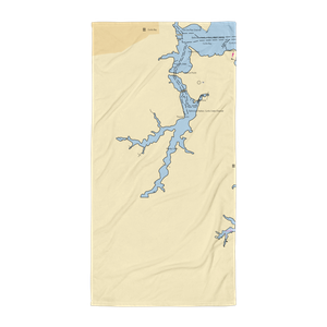 Captains Cove Marina (Glen Burnie, MD) NOAA Chart Towel