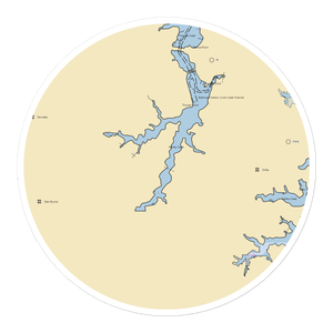 Captains Cove Marina (Glen Burnie, MD) NOAA Chart Sticker