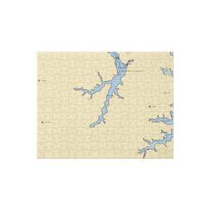 Marley Creek Marina (Glen Burnie, MD) NOAA Chart Jigsaw Puzzle