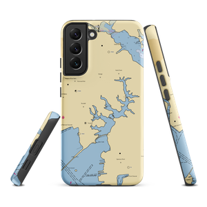 Lynch Cove Marina (Sparrows Point, MD) NOAA Chart Samsung Phone Case