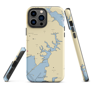 Lynch Cove Marina (Sparrows Point, MD) NOAA Chart  Tough iPhone Case