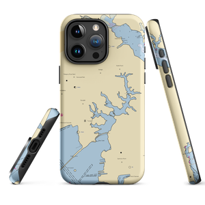 Lynch Cove Marina (Sparrows Point, MD) NOAA Chart  Tough iPhone Case