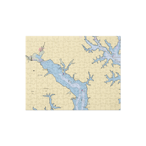 Essex Yacht Harbor Marina (Dundalk, MD) NOAA Chart Jigsaw Puzzle