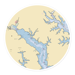 Essex Yacht Harbor Marina (Dundalk, MD) NOAA Chart Sticker