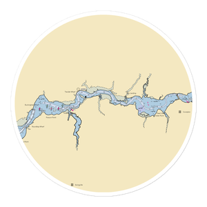 Duck Neck Campground (Crumpton, MD) NOAA Chart Sticker