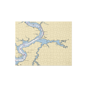 Kennersley Point Marina (Sudlersville, MD) NOAA Chart Jigsaw Puzzle