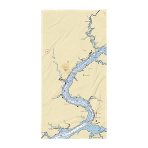 Chester River Marine Service (Chestertown, MD) NOAA Chart Towel