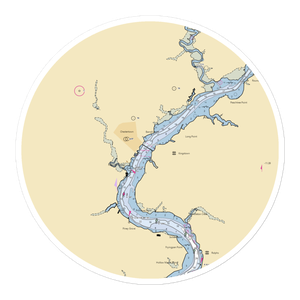 Chester River Marine Service (Chestertown, MD) NOAA Chart Sticker