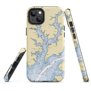 Lankford Bay Marina (Rock Hall, MD) NOAA Chart  Tough iPhone Case