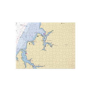 Worton Creek Marina (Worton, MD) NOAA Chart Jigsaw Puzzle