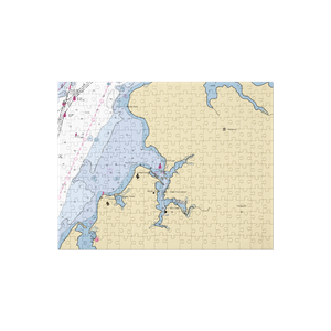 Green Point Landing (Worton, MD) NOAA Chart Jigsaw Puzzle