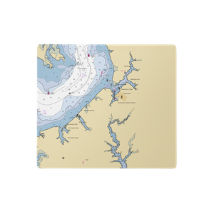 Little Queenstown Creek Dock (Queenstown, MD) NOAA Chart  Gaming Mouse Pad