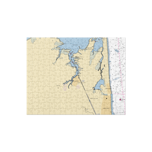 Harbor View Marina (Ocean View, DE) NOAA Chart Jigsaw Puzzle