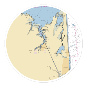 Harbor View Marina (Ocean View, DE) NOAA Chart Sticker