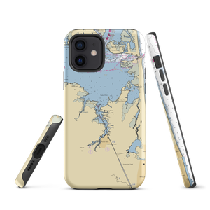 Bayshore RV Campground and Marina (Ocean View, DE) NOAA Chart  Tough iPhone Case