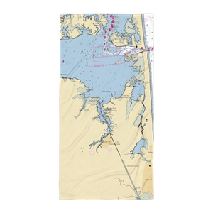 Bayshore RV Campground and Marina (Ocean View, DE) NOAA Chart Towel