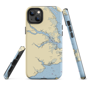 Leisure Point Marina (Dagsboro, DE) NOAA Chart  Tough iPhone Case