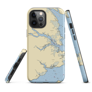 Leisure Point Marina (Dagsboro, DE) NOAA Chart  Tough iPhone Case