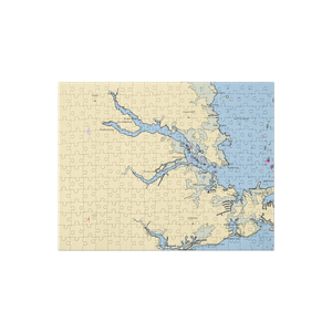 Leisure Point Marina (Dagsboro, DE) NOAA Chart Jigsaw Puzzle