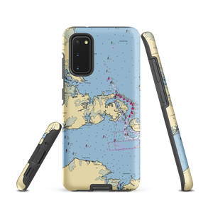 Malone's Bayside Marina (Ocean View, DE) NOAA Chart Samsung Phone Case