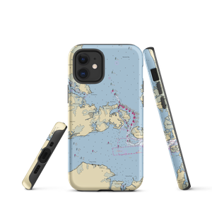 Malone's Bayside Marina (Ocean View, DE) NOAA Chart  Tough iPhone Case