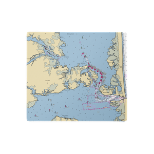 Malone's Bayside Marina (Ocean View, DE) NOAA Chart  Gaming Mouse Pad