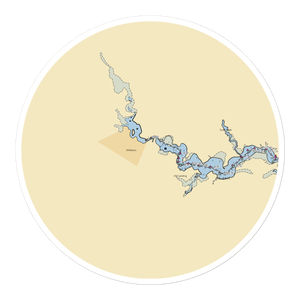 Gull Point Marina (Rehoboth Beach, DE) NOAA Chart Sticker