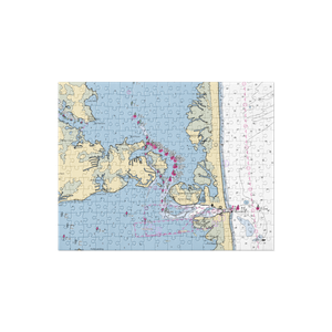 Seaside Bar and Grill (Ocean View, DE) NOAA Chart Jigsaw Puzzle