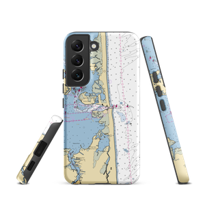 South Shore Marina (Ocean View, DE) NOAA Chart Samsung Phone Case