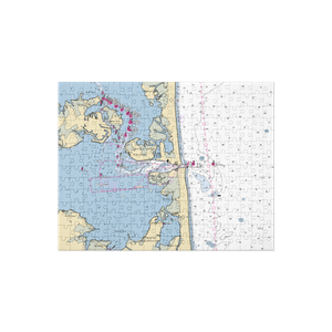 South Shore Marina (Ocean View, DE) NOAA Chart Jigsaw Puzzle