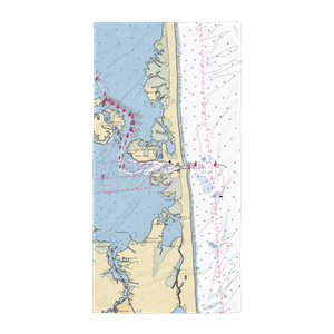 South Shore Marina (Ocean View, DE) NOAA Chart Towel