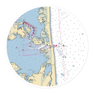 South Shore Marina (Ocean View, DE) NOAA Chart Sticker