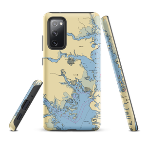 Bayville Marina (Fenwick Island, DE) NOAA Chart Samsung Phone Case