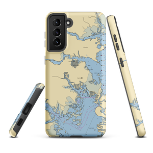 Bayville Marina (Fenwick Island, DE) NOAA Chart Samsung Phone Case