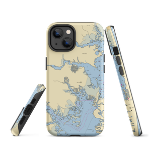 Bayville Marina (Fenwick Island, DE) NOAA Chart  Tough iPhone Case