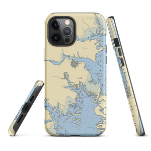 Bayville Marina (Fenwick Island, DE) NOAA Chart  Tough iPhone Case