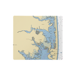 Bayville Marina (Fenwick Island, DE) NOAA Chart  Gaming Mouse Pad