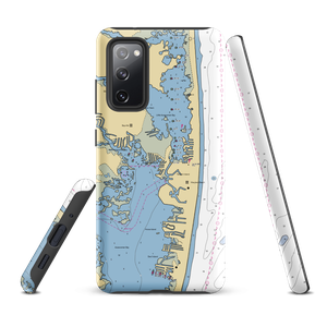 142nd St. Marina (Fenwick Island, DE) NOAA Chart Samsung Phone Case