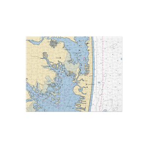 142nd St. Marina (Fenwick Island, DE) NOAA Chart Jigsaw Puzzle