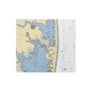 142nd St. Marina (Fenwick Island, DE) NOAA Chart  Gaming Mouse Pad