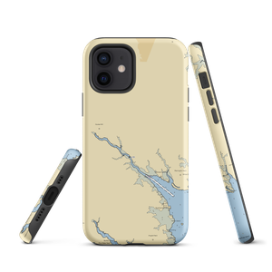 Love Creek Bridge Marina (Harbeson, DE) NOAA Chart  Tough iPhone Case