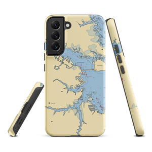 Ocean Pines Association Yacht Club Marina (Ocean City, MD) NOAA Chart Samsung Phone Case