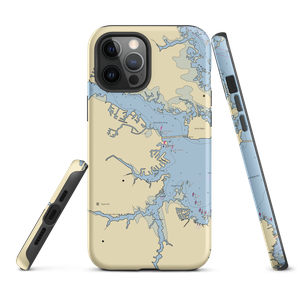 Pines Point Marina (Ocean City, MD) NOAA Chart  Tough iPhone Case