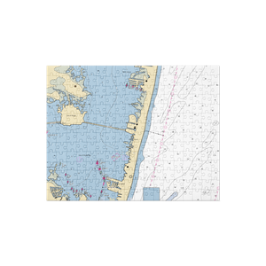 Barnacle Bill's Marina (Ocean City, MD) NOAA Chart Jigsaw Puzzle