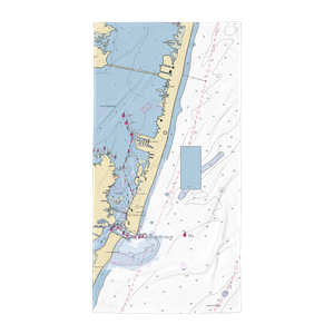 Bahia Marina Inc (Ocean City, MD) NOAA Chart Towel