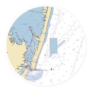 Bahia Marina Inc (Ocean City, MD) NOAA Chart Sticker