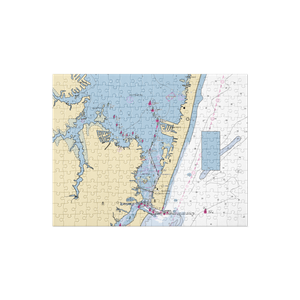 14th Laguna Vista (Ocean City, MD) NOAA Chart Jigsaw Puzzle