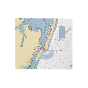 Talbot Street Pier (Ocean City, MD) NOAA Chart  Gaming Mouse Pad