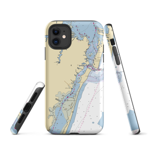 Marsh Harbour Yachting Center (Ocean City, MD) NOAA Chart  Tough iPhone Case