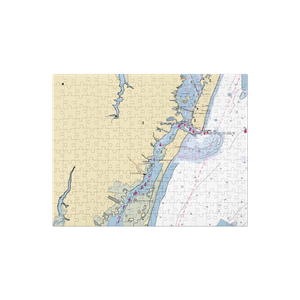 Marsh Harbour Yachting Center (Ocean City, MD) NOAA Chart Jigsaw Puzzle